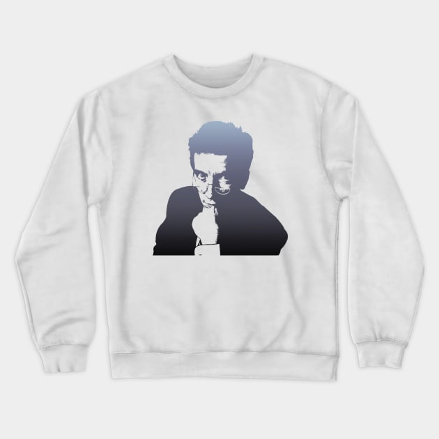 Elvis Costello /// Retro Design Crewneck Sweatshirt by NumbLinkin